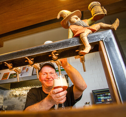 Private Veranstaltungen und Firmenveranstaltungen mit Bierausschank im Back- und Brauhaus "Rumpelbräu" in Holzhau Erzgebirge