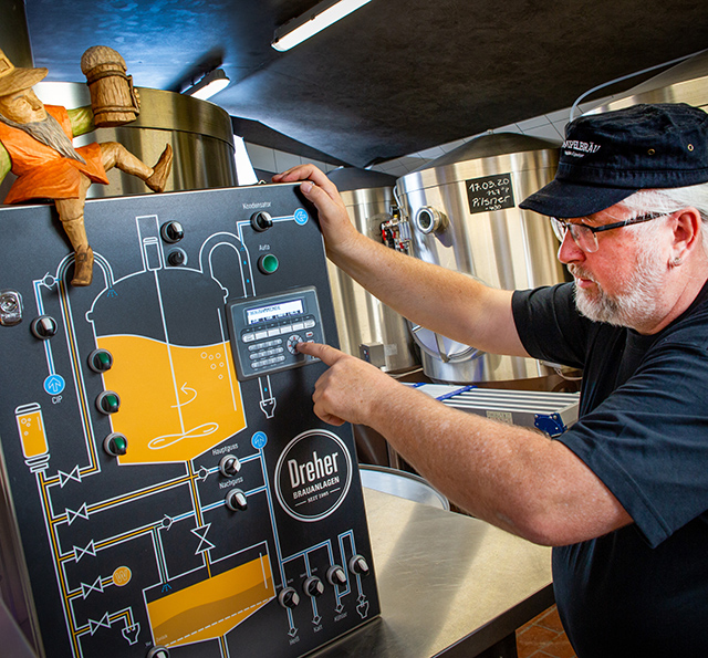 Braukurs und Brauereibesichtigung im Back- und Brauhaus "Rumpelbräu" in Holzhau Erzgebirge